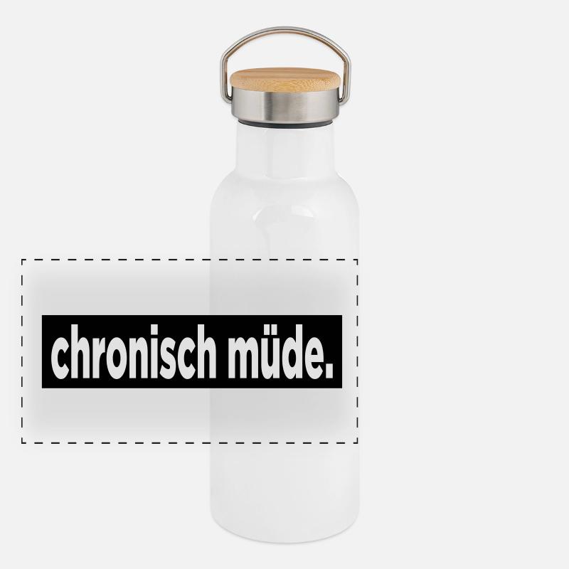 Chronic fatigue. Panoramic Thermal Bottle with Bamboo Lid