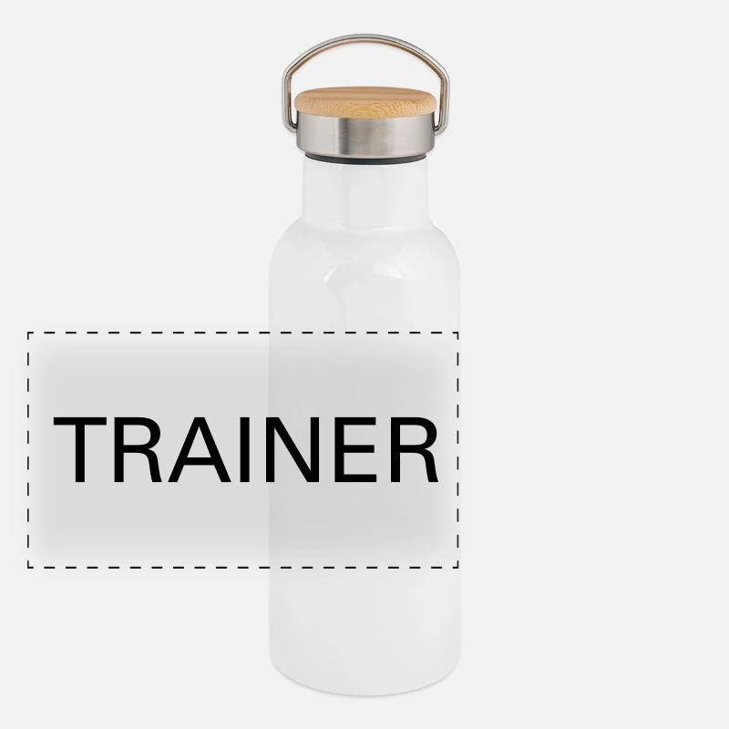 Trainer Panoramic Thermal Bottle with Bamboo Lid