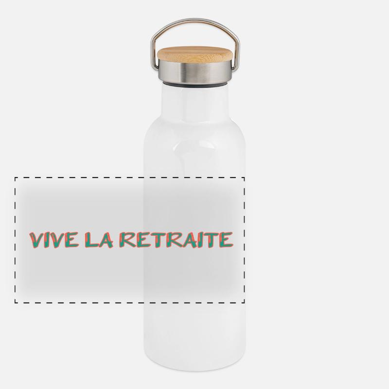 RETIREMENT. RETIREMENT. RETIRED. RETIREMENT Panoramic Thermal Bottle with Bamboo Lid
