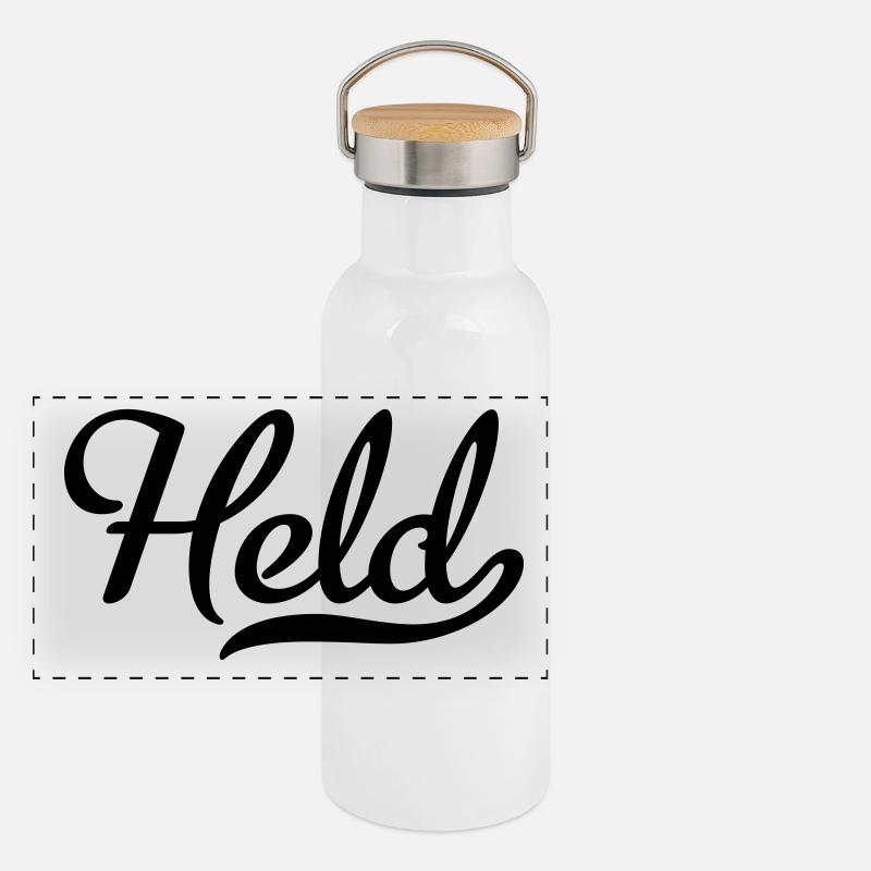 hero Panoramic Thermal Bottle with Bamboo Lid