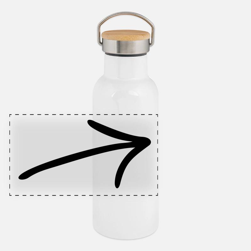 arrow Panoramic Thermal Bottle with Bamboo Lid