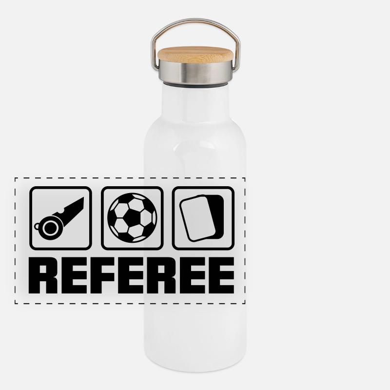 referee Panoramic Thermal Bottle with Bamboo Lid