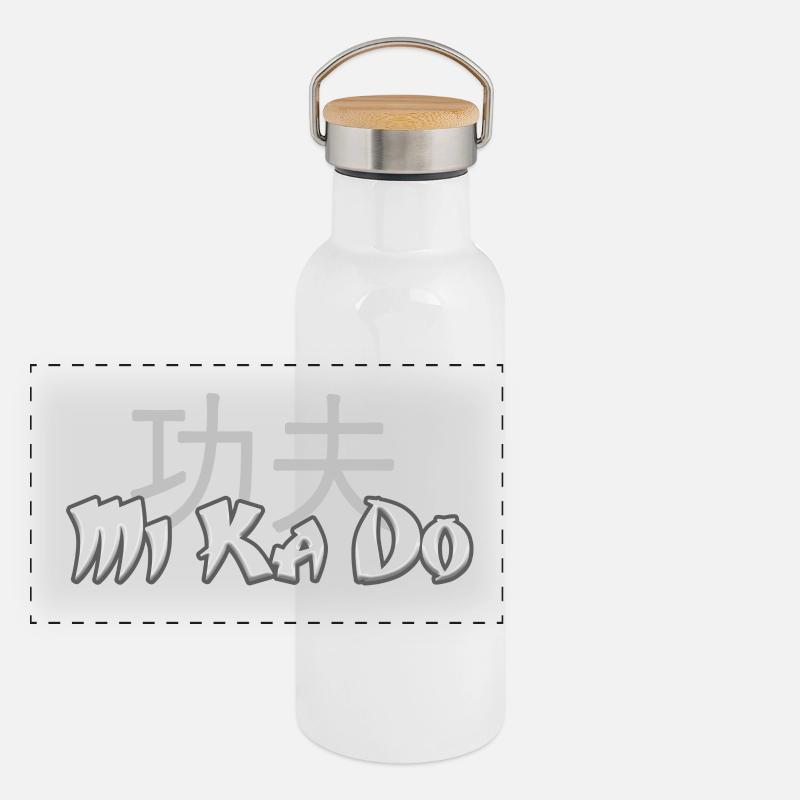 WED KA THU Panoramic Thermal Bottle with Bamboo Lid