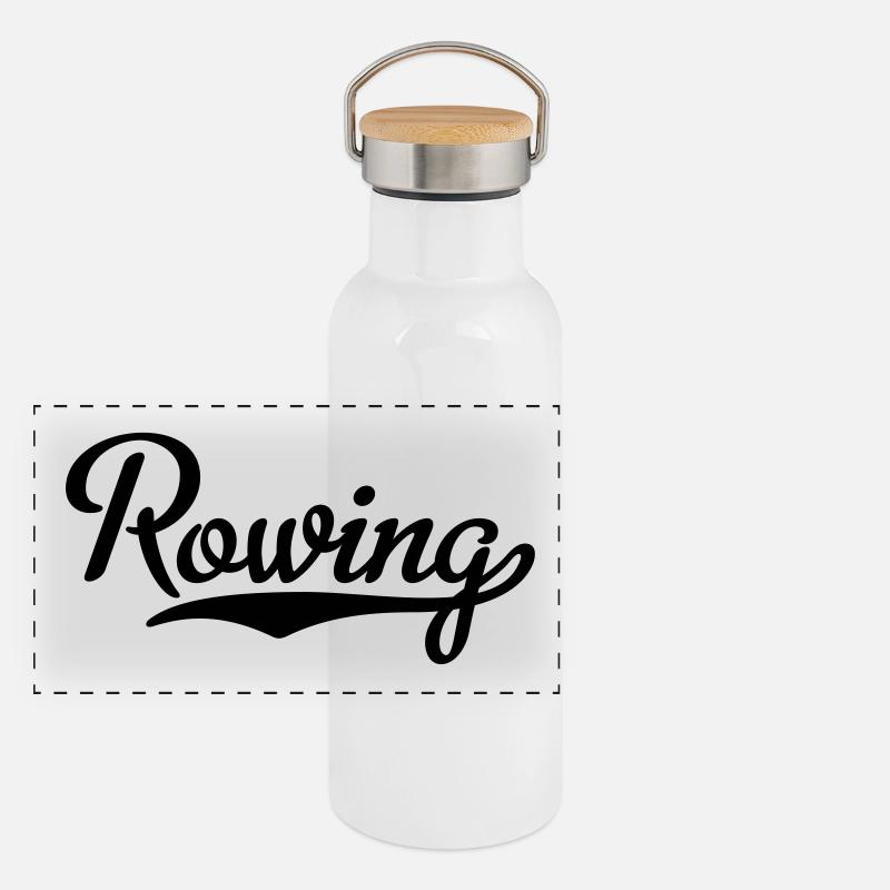 row Panoramic Thermal Bottle with Bamboo Lid