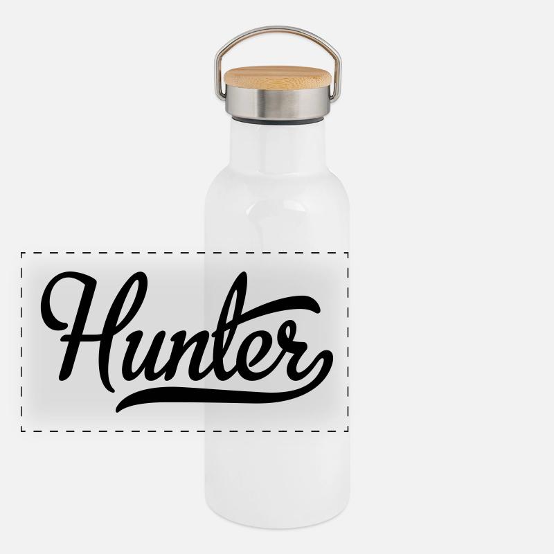 Jäger Panorama Thermosflasche mit Bambusdeckel