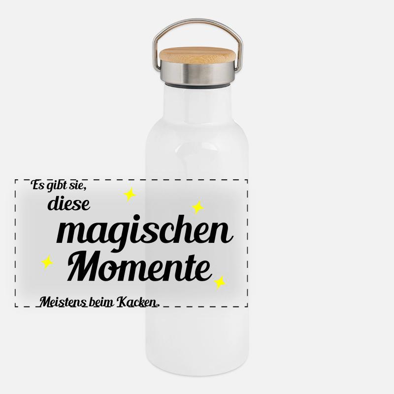 Magical moments Panoramic Thermal Bottle with Bamboo Lid