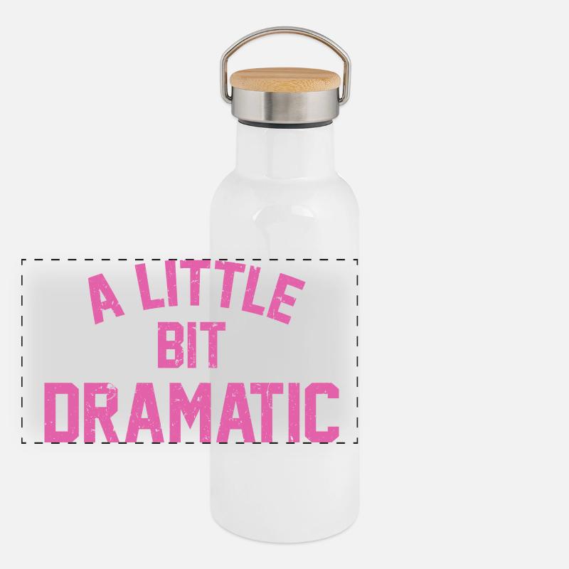 Ein bisschen dramatisch Panorama Thermosflasche mit Bambusdeckel