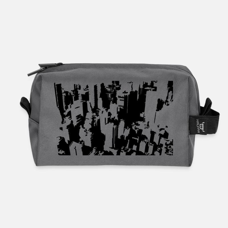 New New York - Recycelte Kulturtasche - Anthrazit