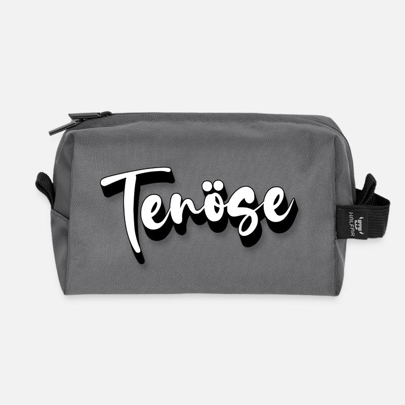 Tenöse - Recycelte Kulturtasche - Anthrazit