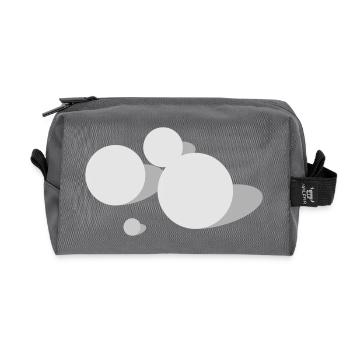 Boule 3 - Recycelte Kulturtasche - Anthrazit - Vorne