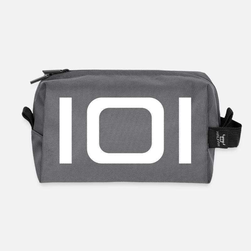 Aphrodite 101 - Recycled Toiletry Zip Bag - anthracite
