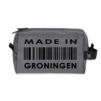 madein nl 05 groningen - Recycelte Kulturtasche - Anthrazit - Vorne