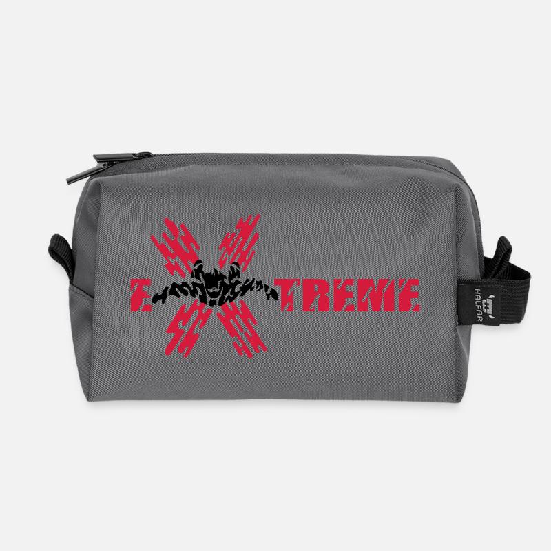 skydiver extreme - Recycelte Kulturtasche - Anthrazit
