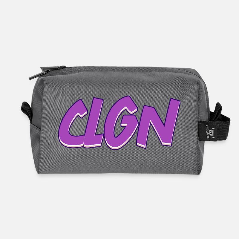 CLGN | Kurzform Köln - Recycelte Kulturtasche - Anthrazit