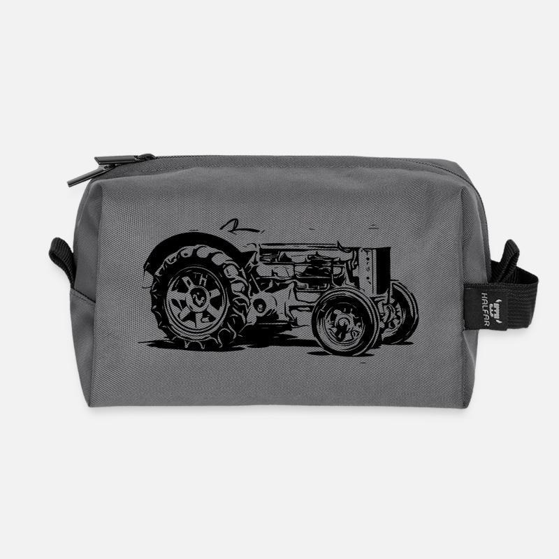 Alter Model F Traktor - Recycelte Kulturtasche - Anthrazit