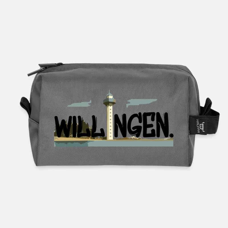 Willingen 20210628 - Recycelte Kulturtasche - Anthrazit