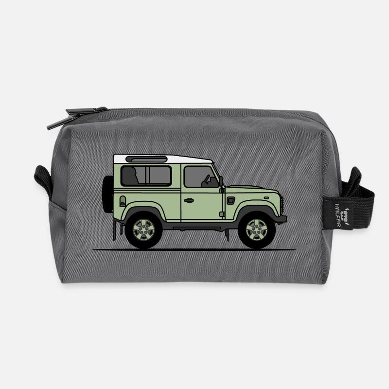 Defender 90 - Recycled Toiletry Zip Bag - anthracite