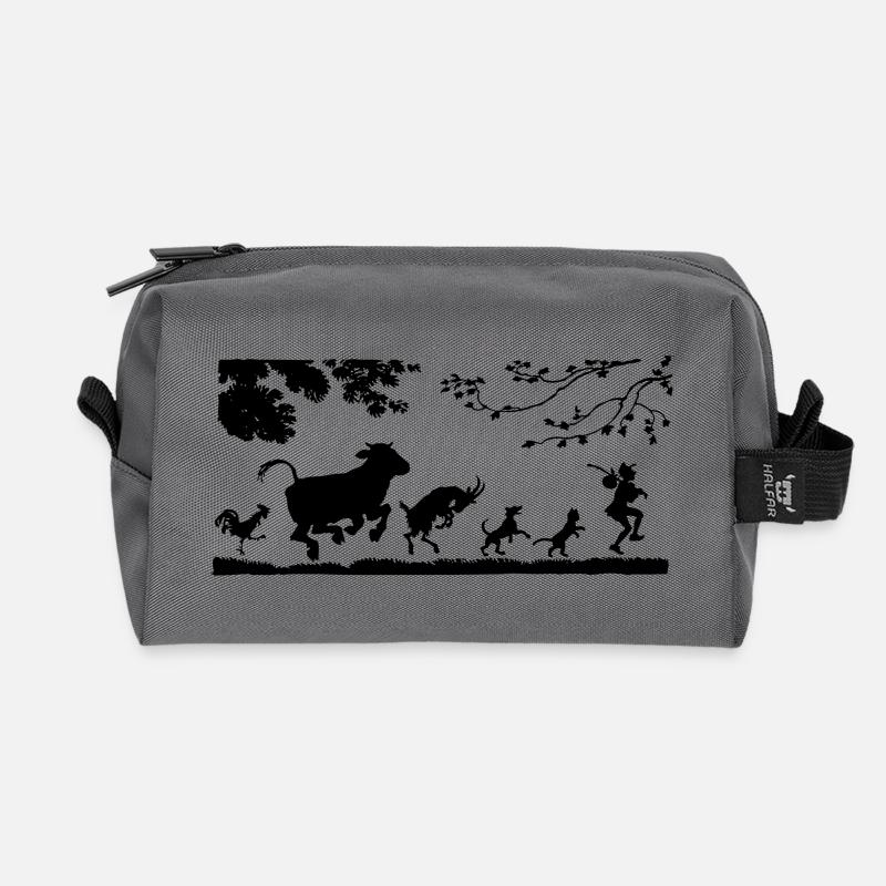 cow39 - Recycelte Kulturtasche - Anthrazit