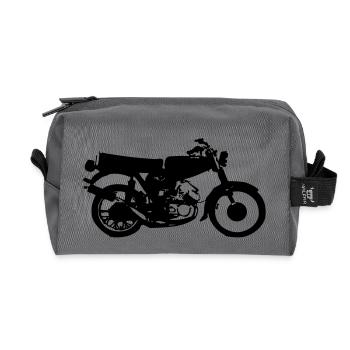 Simson cyclomoteur - Trousse de toilette en tissu recyclé - anthracite - Devant