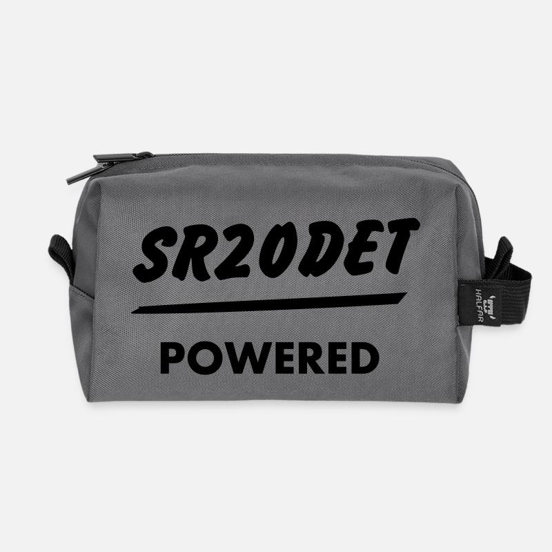 JDM T Engine powered SR20DET | T-shirts JDM - Recycelte Kulturtasche - Anthrazit