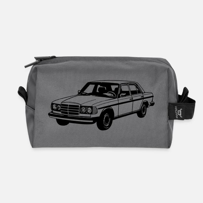 MB W123 , Youngtimer / Oldtimer ...(25) - Recycelte Kulturtasche - Anthrazit