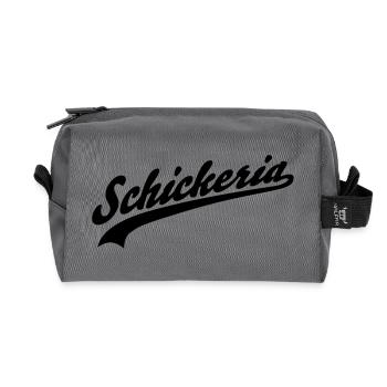 Schickeria - Recycelte Kulturtasche - Anthrazit - Vorne