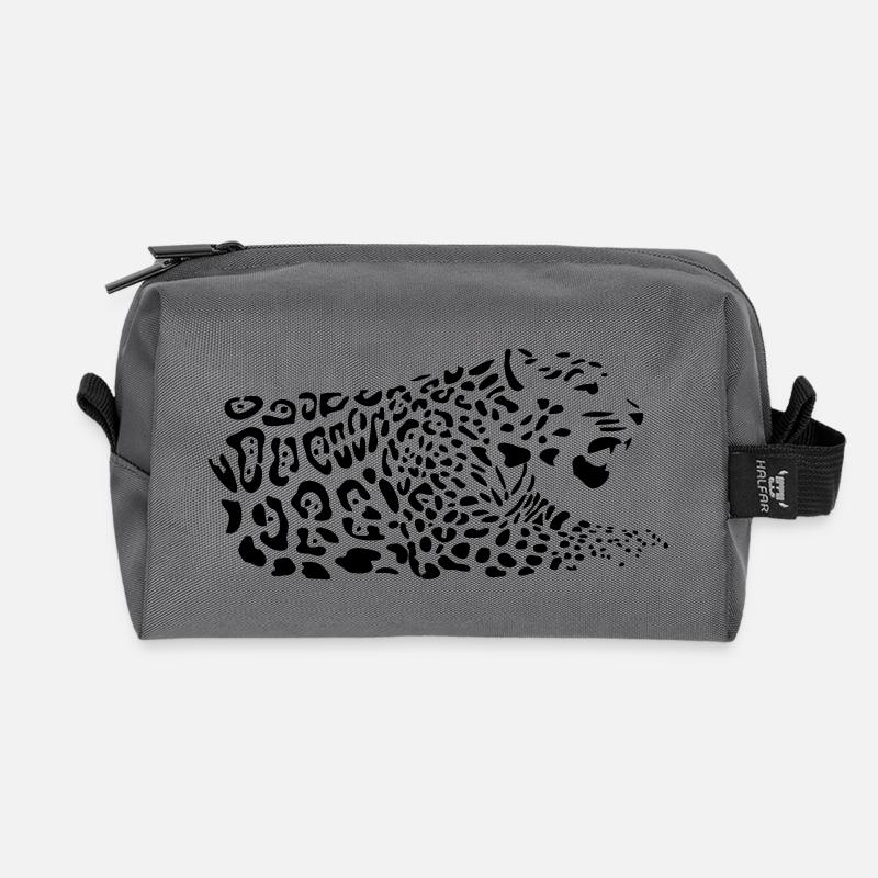 Jaguar - Recycled Toiletry Zip Bag - anthracite