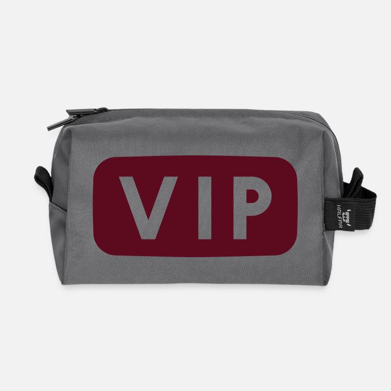 VIP - Recycelte Kulturtasche - Anthrazit
