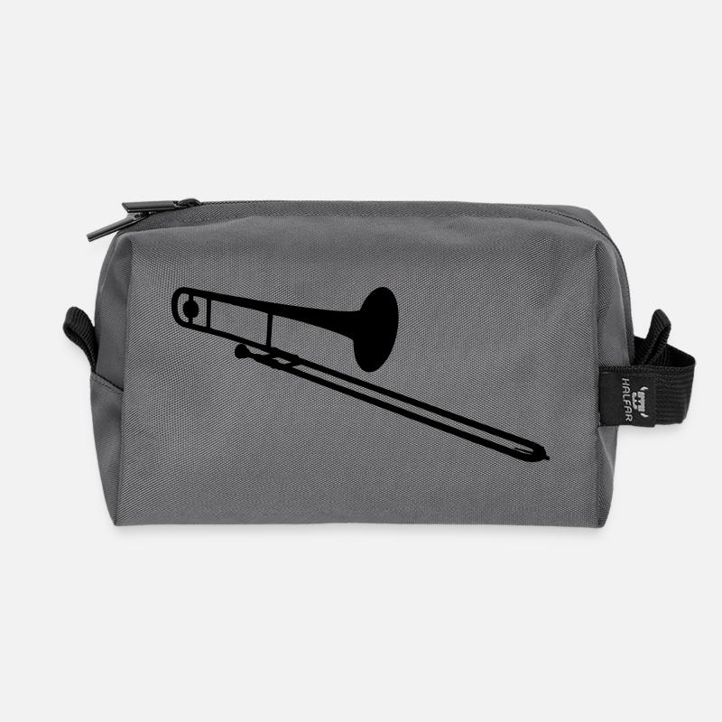 Posaunenblasinstrument - Recycelte Kulturtasche - Anthrazit