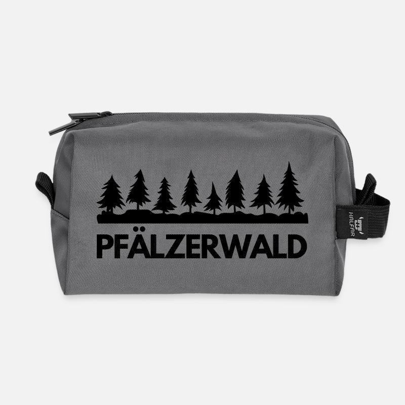 Pfälzerwald Arena - Recycelte Kulturtasche - Anthrazit