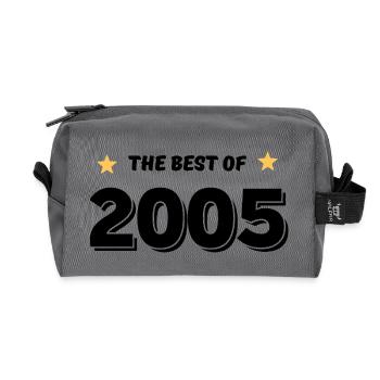 Best of 2005 - Trousse de toilette en tissu recyclé - anthracite - Devant