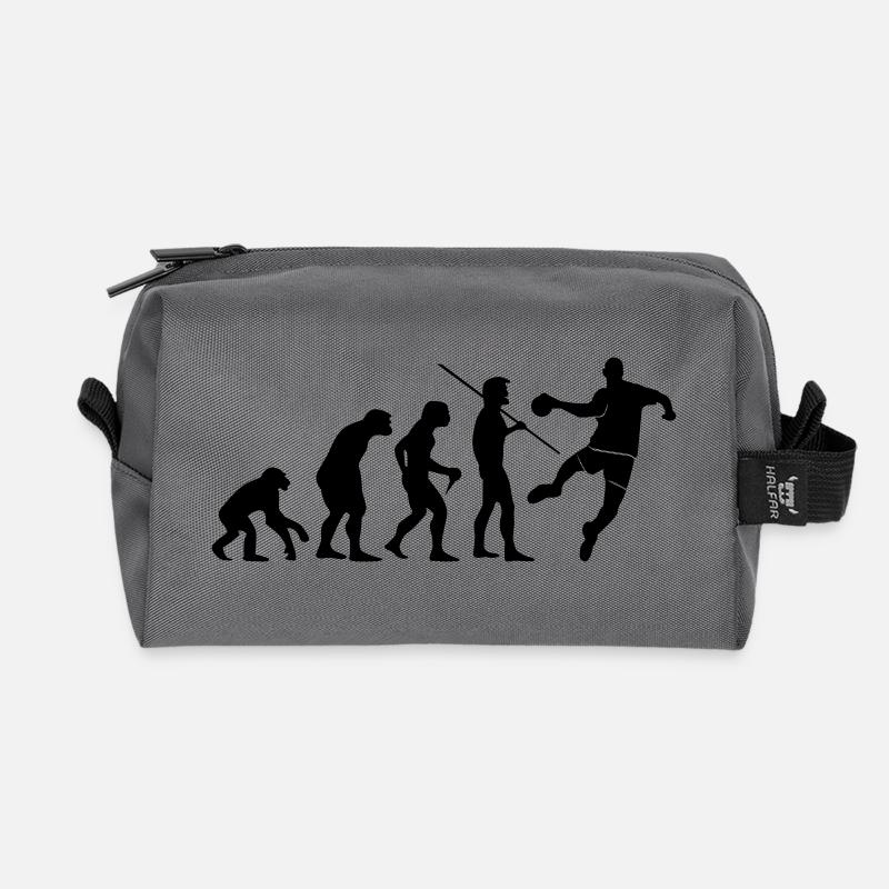 Handball Evolution - Trousse de toilette en tissu recyclé - anthracite