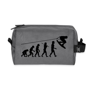 wa01 wakeboard evolution - Recycelte Kulturtasche - Anthrazit - Vorne