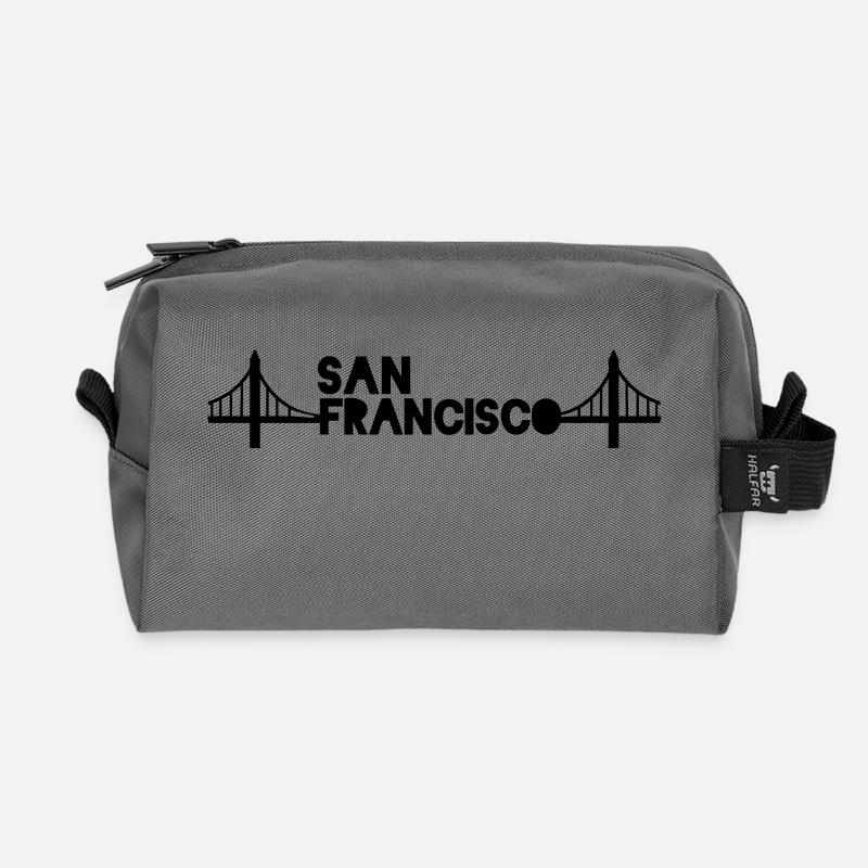 San Francisco - Recycelte Kulturtasche - Anthrazit