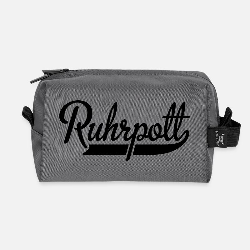 Ruhrpott - Recycelte Kulturtasche - Anthrazit