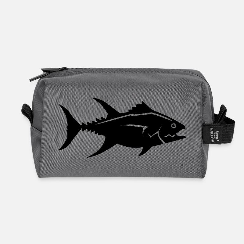 Thunfisch - Recycelte Kulturtasche - Anthrazit