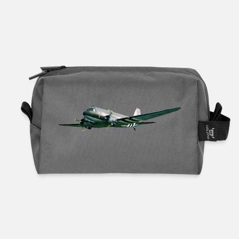 C-47 - Recycelte Kulturtasche - Anthrazit