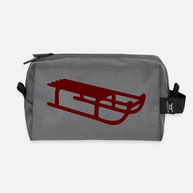 Sledge - Recycelte Kulturtasche - Anthrazit