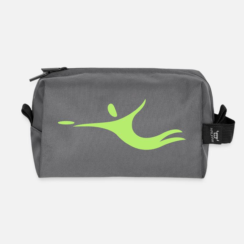 Ultimate Frisbee T-Shirt - Recycelte Kulturtasche - Anthrazit