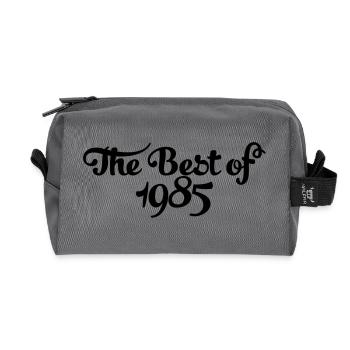 Geburtstag - Birthday - the best of 1985 (de) - Recycelte Kulturtasche - Anthrazit - Vorne