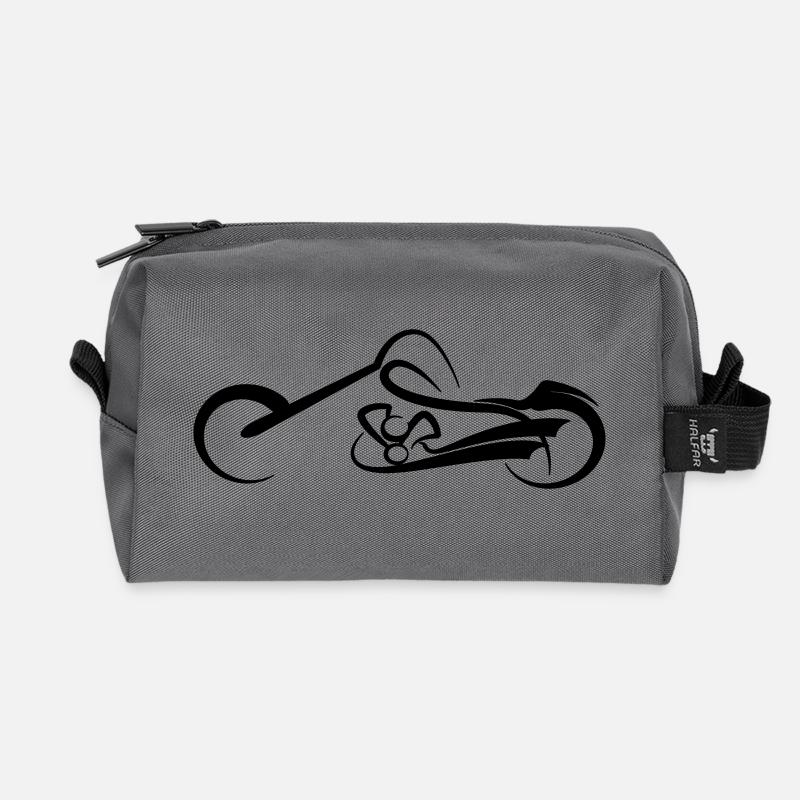 Chopper - Recycelte Kulturtasche - Anthrazit
