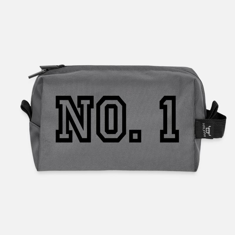 No. 1 - Recycelte Kulturtasche - Anthrazit