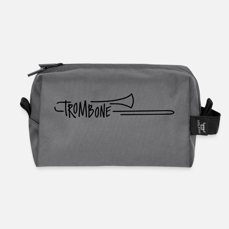 Trombone - Recycelte Kulturtasche - Anthrazit