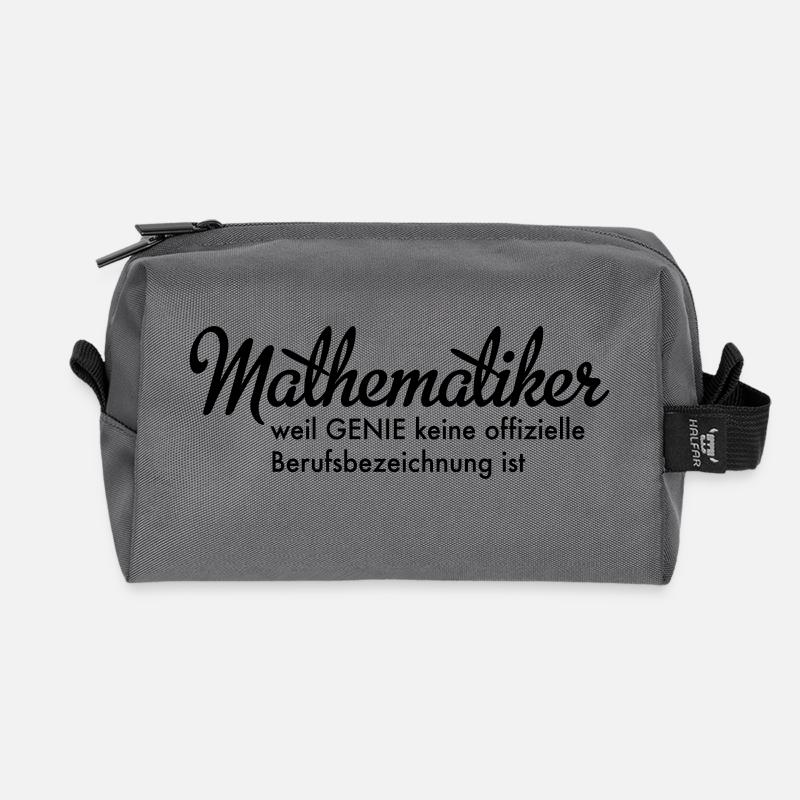 Mathematiker - Recycelte Kulturtasche - Anthrazit