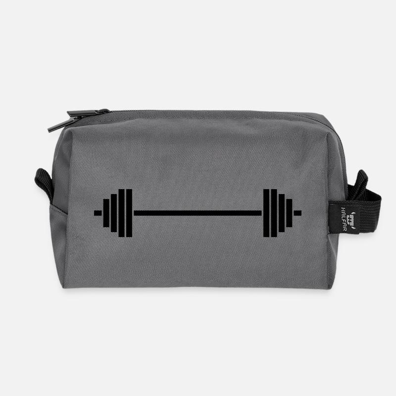 athlete - Recycled Toiletry Zip Bag - anthracite