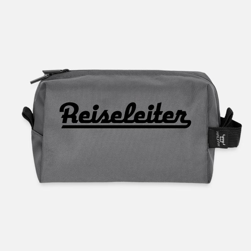 2541614 115206134 Reiseleiter - Recycelte Kulturtasche - Anthrazit