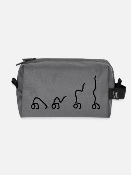 iYpsilon Kopfstand-Serie - Recycelte Kulturtasche - Anthrazit