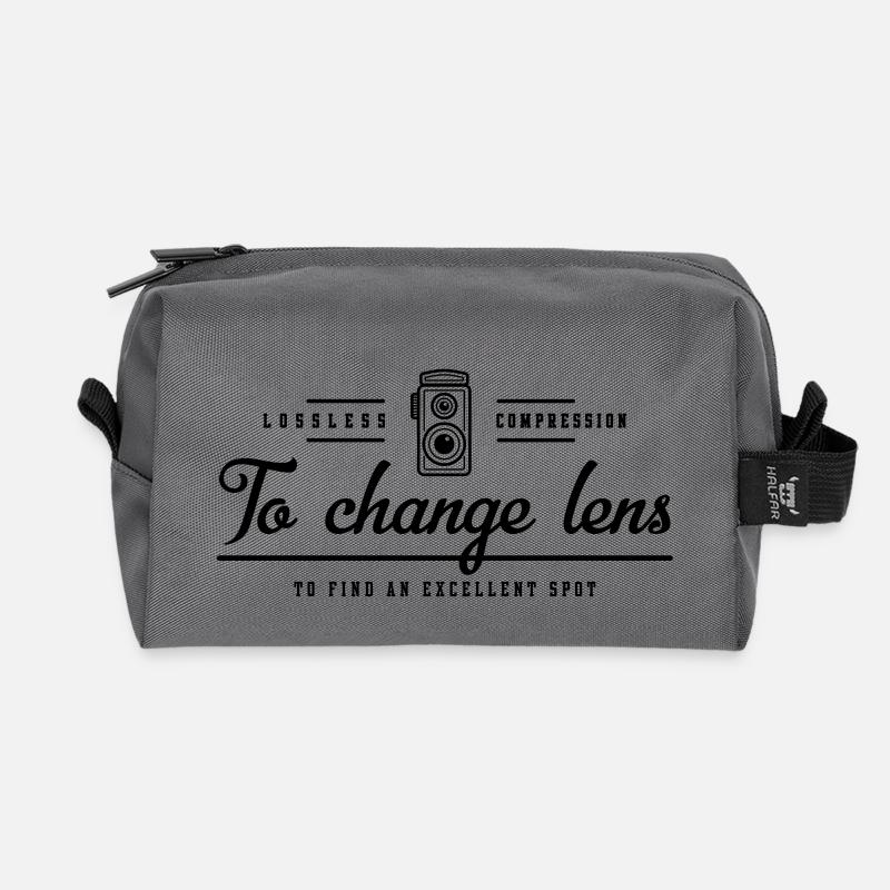 Fotografie - Recycelte Kulturtasche - Anthrazit
