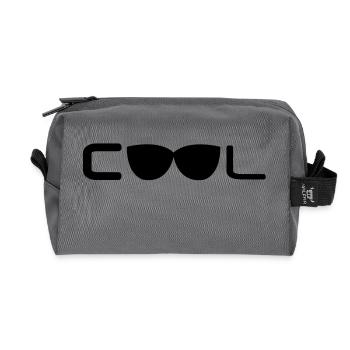cool - Trousse de toilette en tissu recyclé - anthracite - Devant