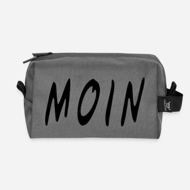 MOIN - Recycelte Kulturtasche - Anthrazit